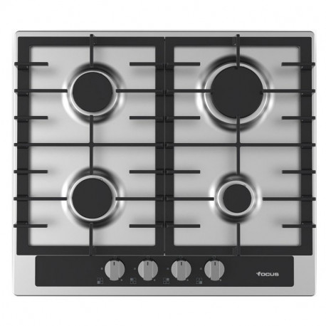 Plaque de Cuisson FOCUS F402X 4 Feux 60 cm Inox